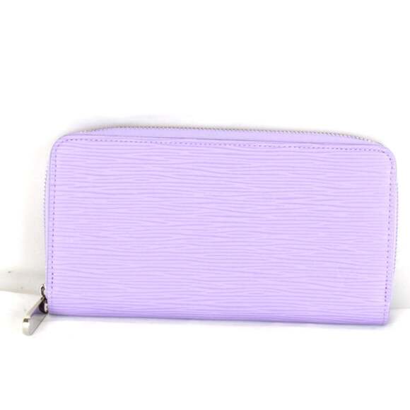 LOUIS VUITTON Zippy Wallet Lila M6066B Long in Epi Leather Purple Women's